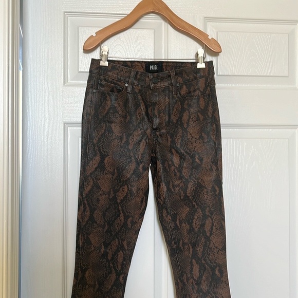 PAIGE Hoxton Ultra Skinny Coated Denim - Picture 3 of 7